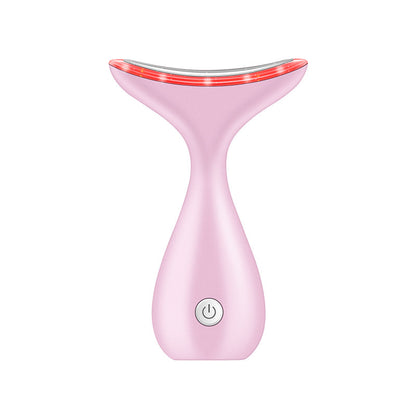 Face And Neck Care Color Light Wrinkle Neck Beauty Instrument Sonic Vibration Beauty Instrument