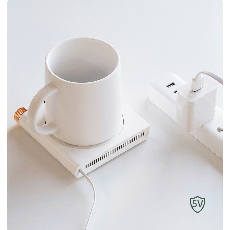 USB Plug In of Intelligent Warming Cup Cushion