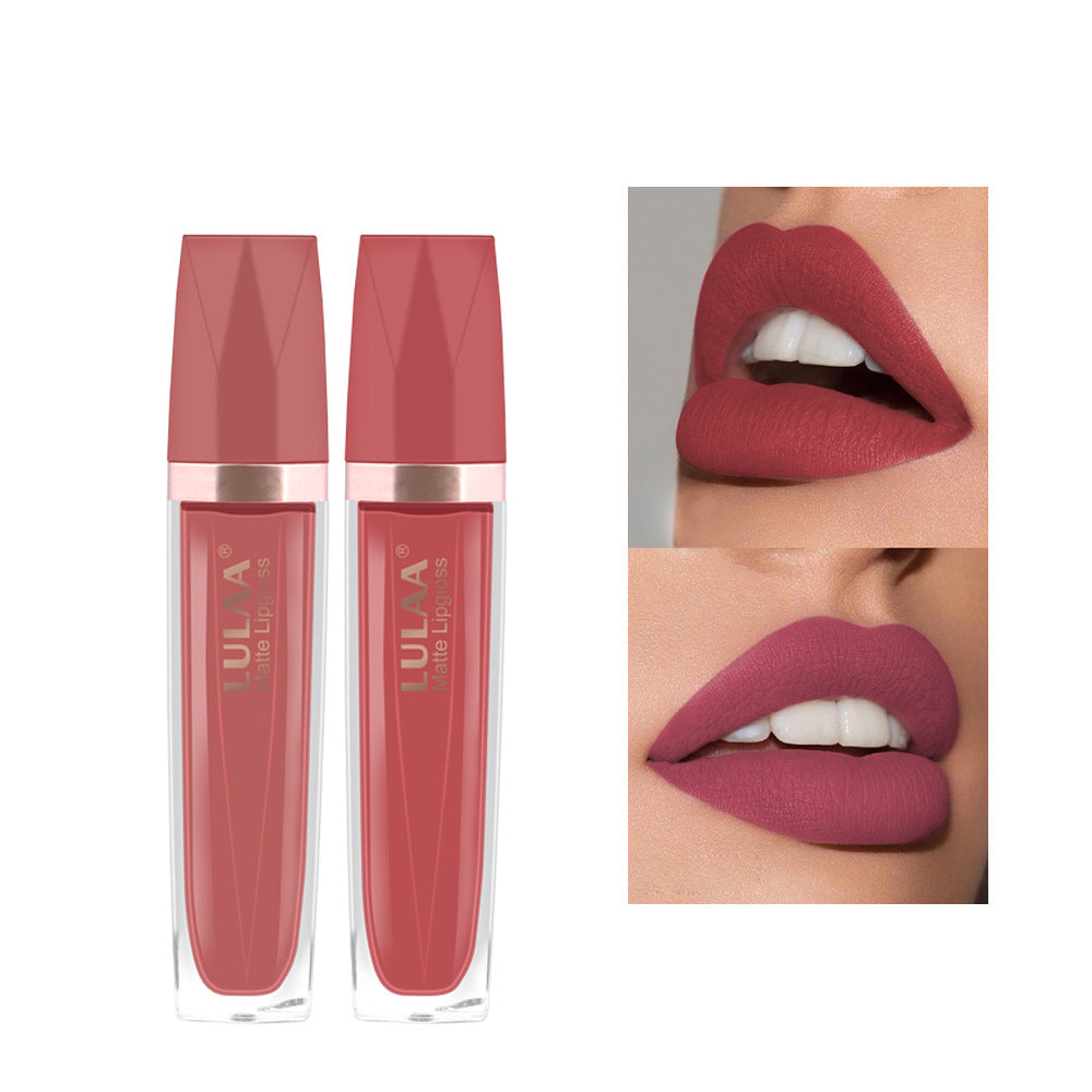 Matte velvet lip gloss