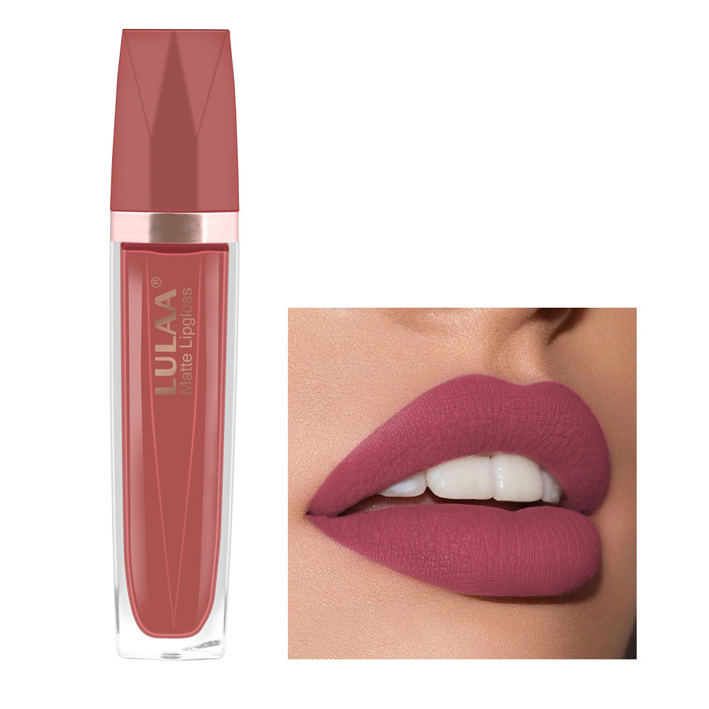 Matte velvet lip gloss