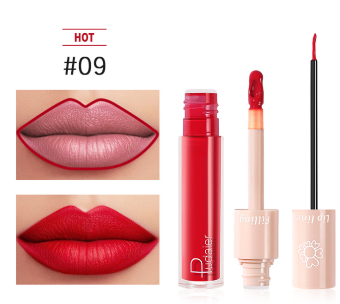 Pudaier Dual Lipstick Lip Gloss Liquid Lipstick