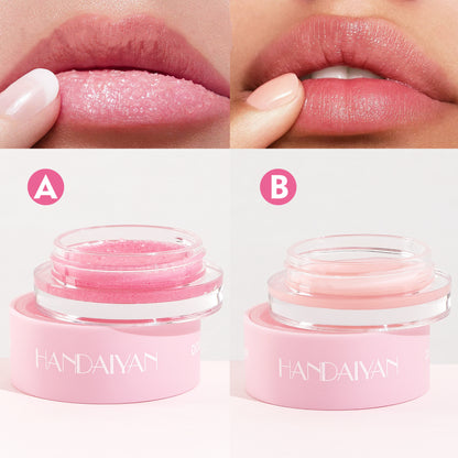 Frosted Lip Balm Two-in-one Double-effect Lipstick Repair Exfoliating Lip Scrub Cream