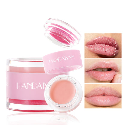 Frosted Lip Balm Two-in-one Double-effect Lipstick Repair Exfoliating Lip Scrub Cream